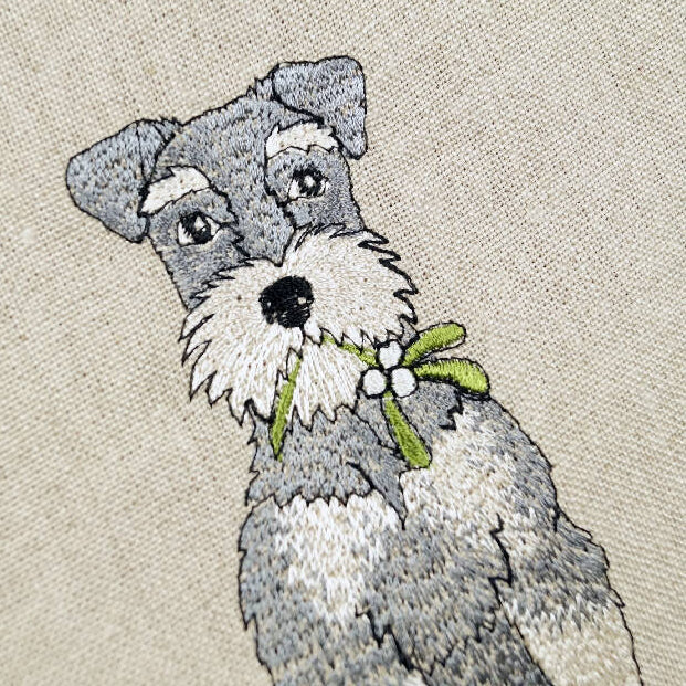 Embroidered Dog Christmas Stocking - Twelve Breeds Available - Image 5