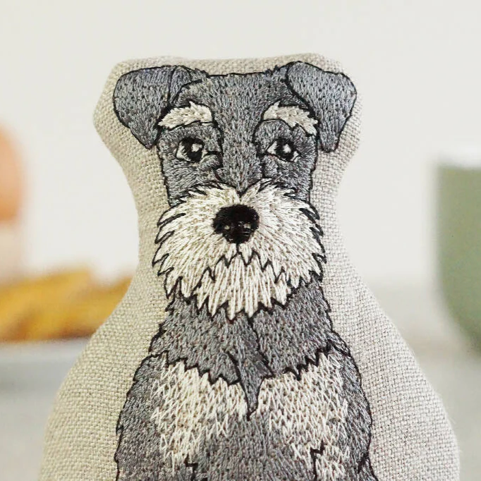 Embroidered Dog Egg Cosy - Twelve Breeds Available - Image 5