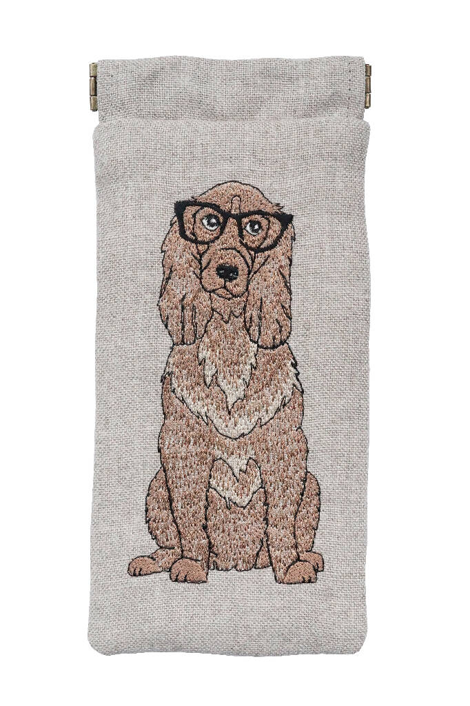 Embroidered Dog Glasses Case - Twelve Breeds Available - Image 7