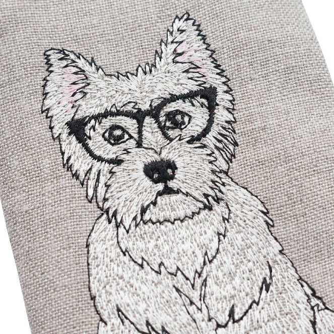 Embroidered Dog Glasses Case - Twelve Breeds Available - Image 8
