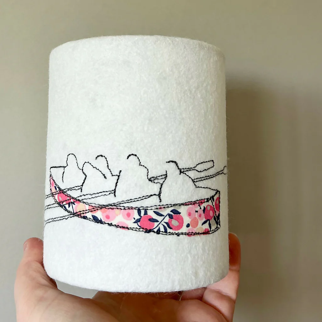 Embroidered Gig Boat Lantern - Image 2