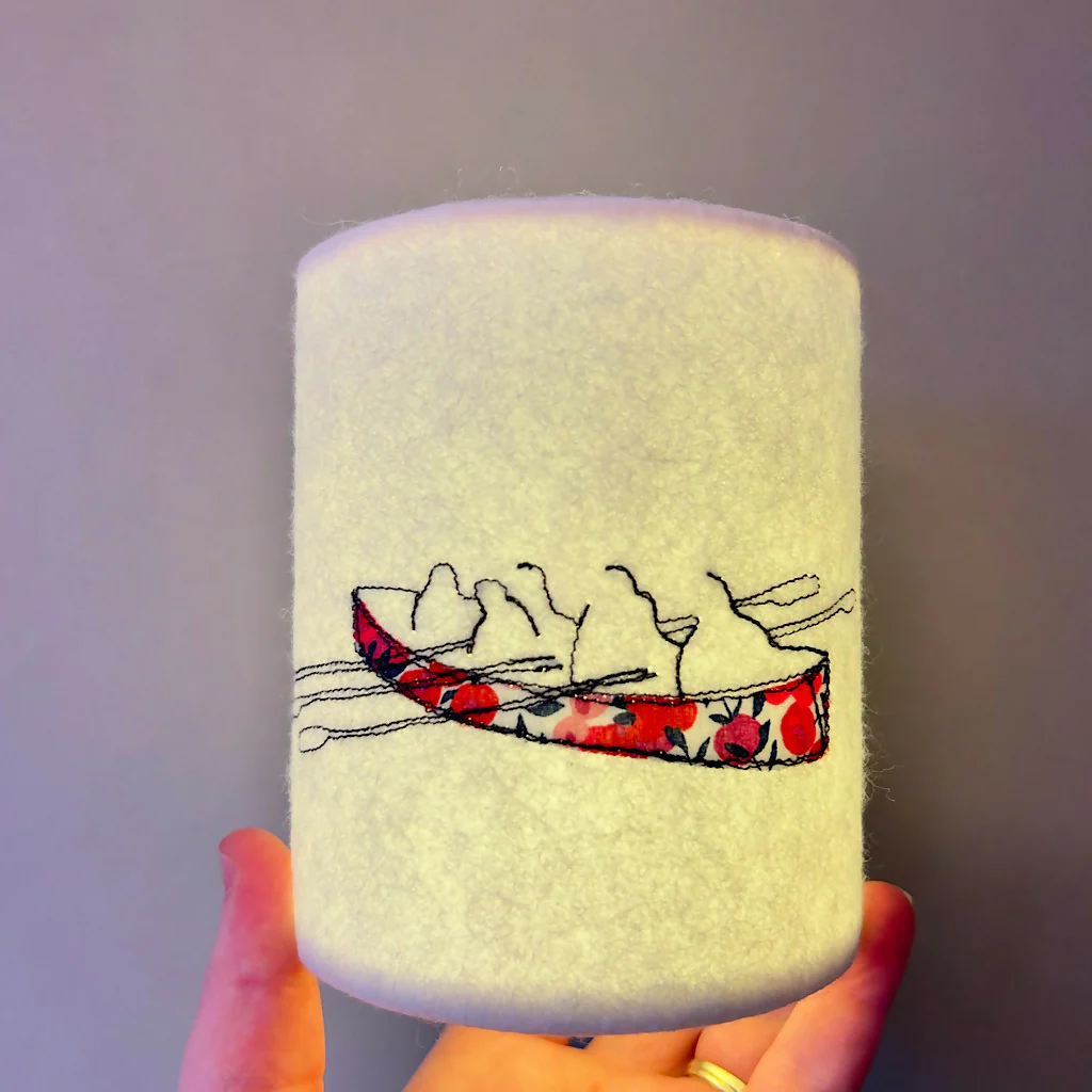 Embroidered Gig Boat Lantern - Image 3