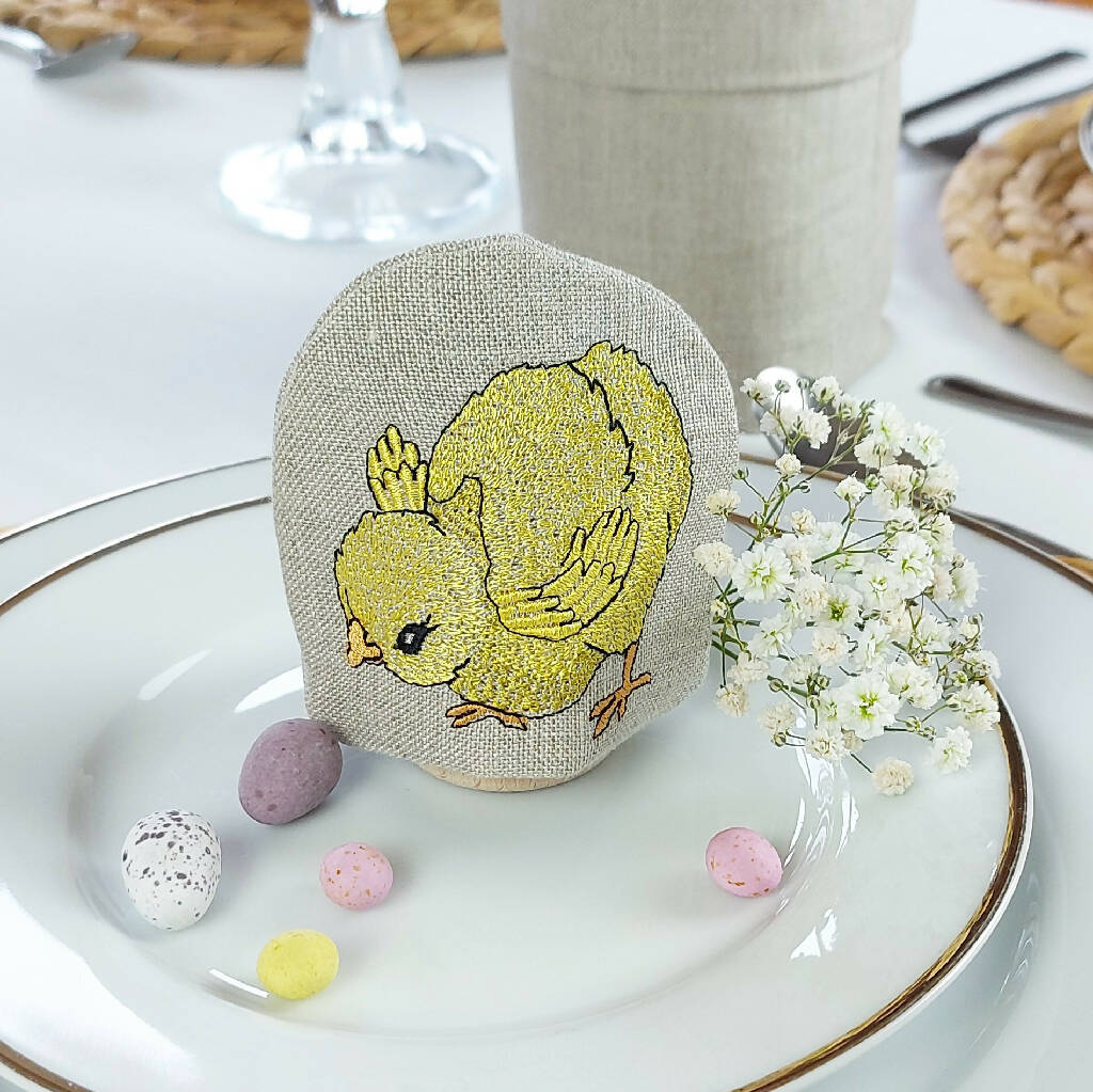 Embroidered Little Chick Egg Cosy - Image 10