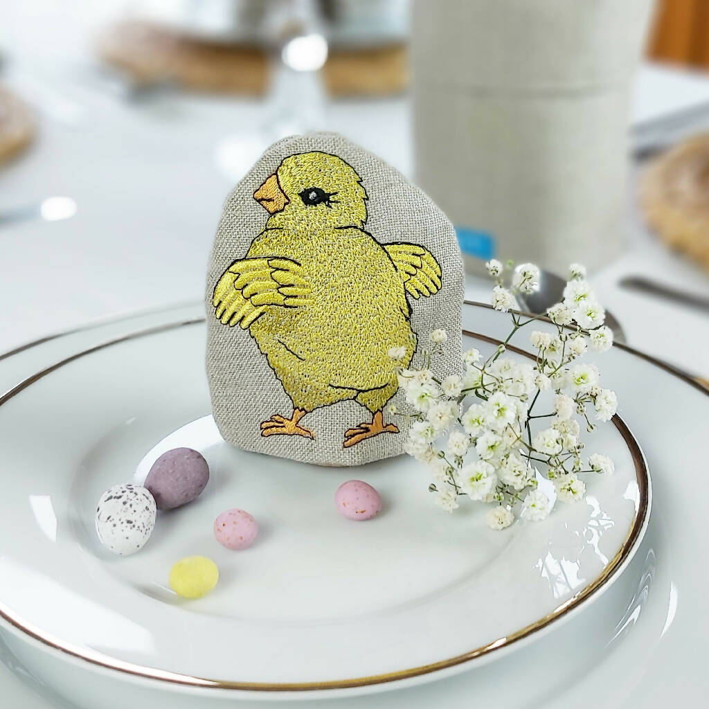 Embroidered Little Chick Egg Cosy - Image 5