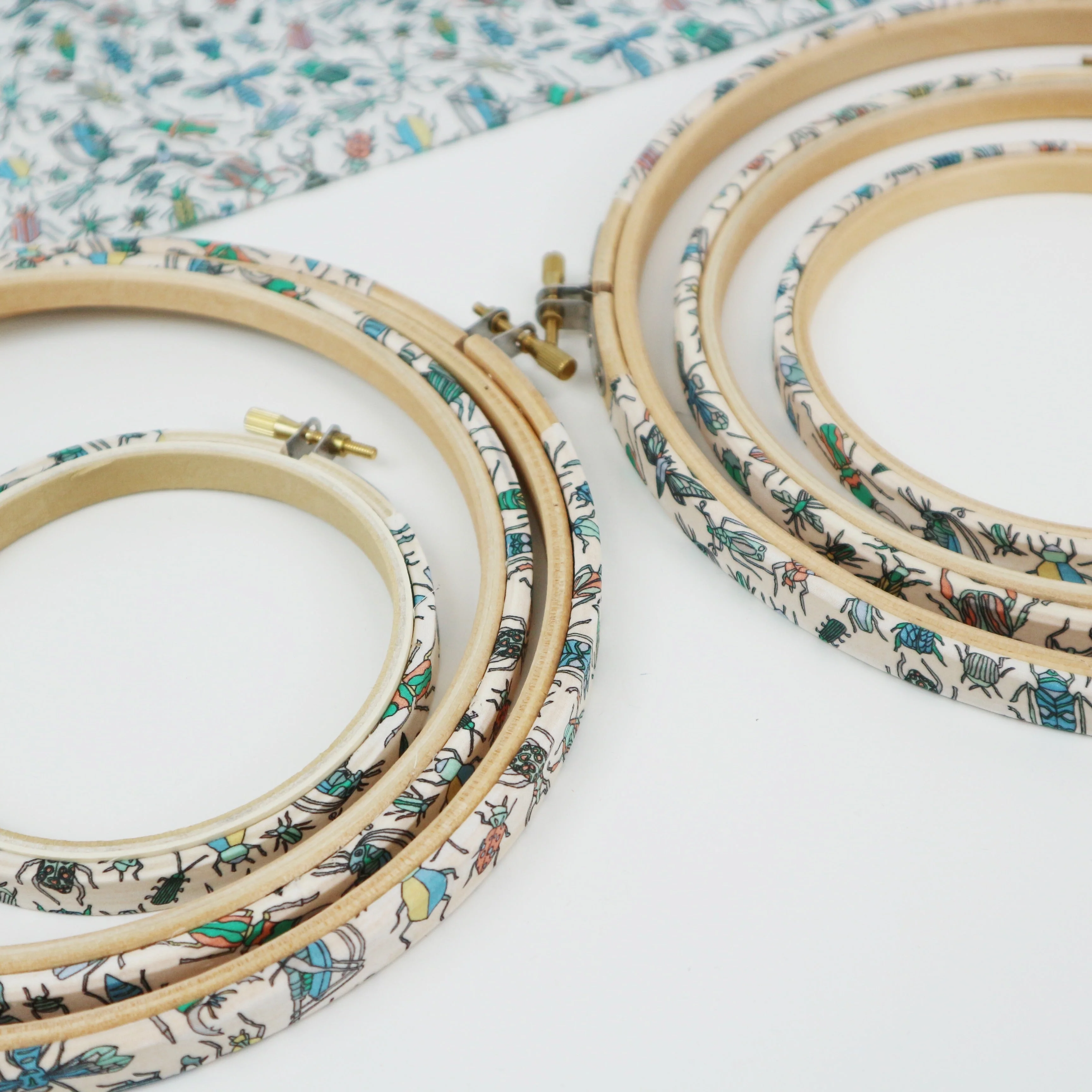 Embroidery Hoop Collection - Set of Three 'Garden Green' Collection - Image 10