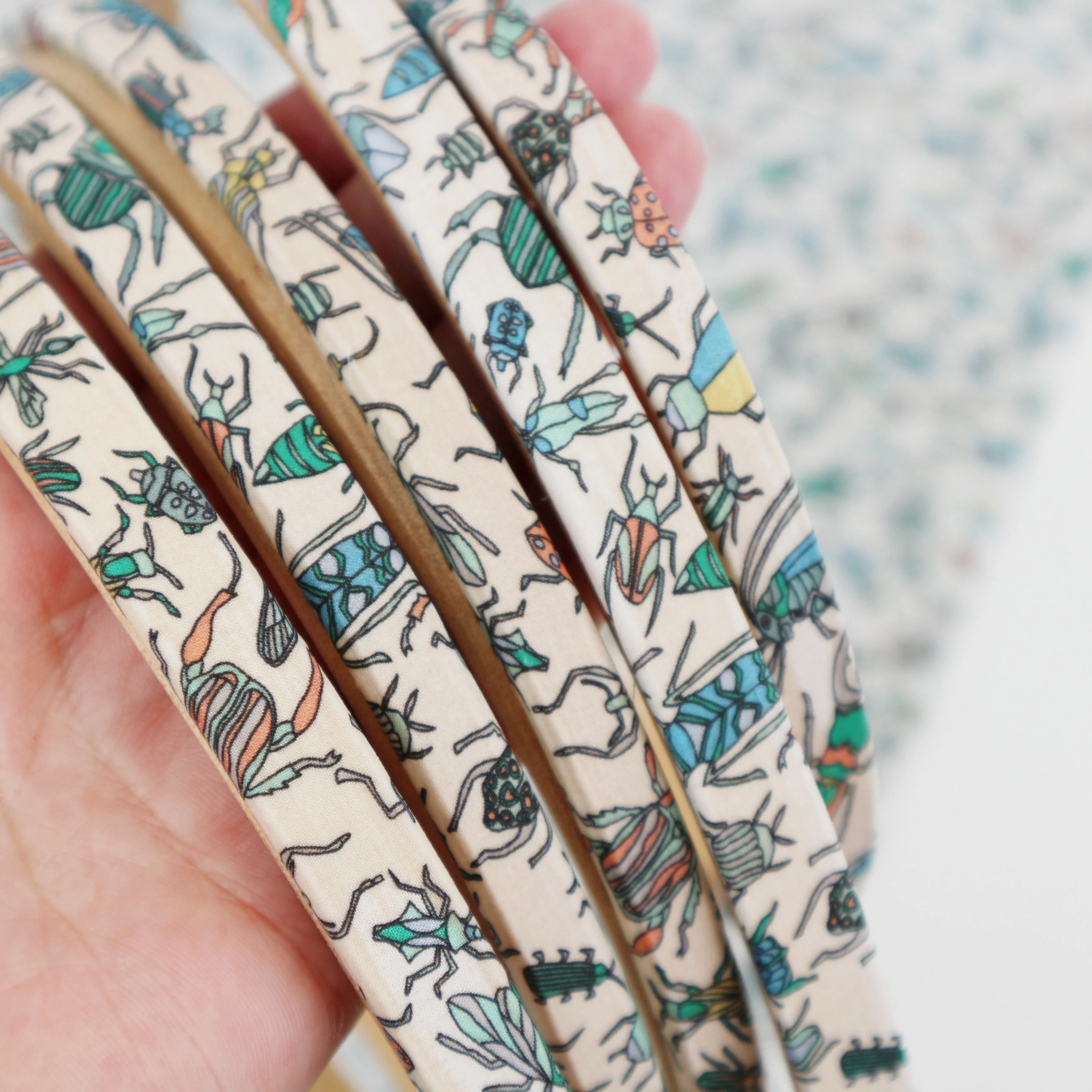 Embroidery Hoop Collection - Set of Three 'Garden Green' Collection - Image 11
