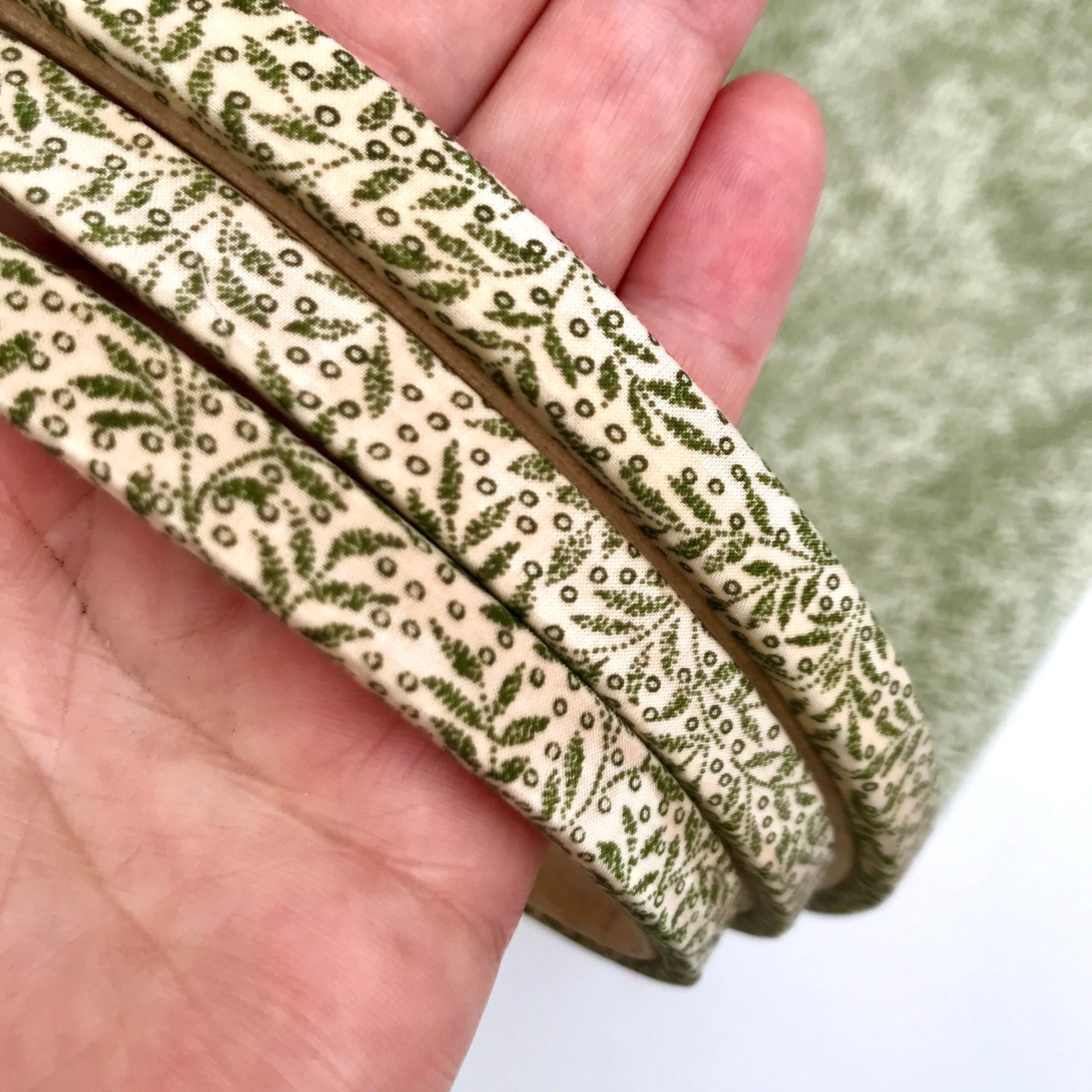 Embroidery Hoop Collection - Set of Three 'Garden Green' Collection - Image 7