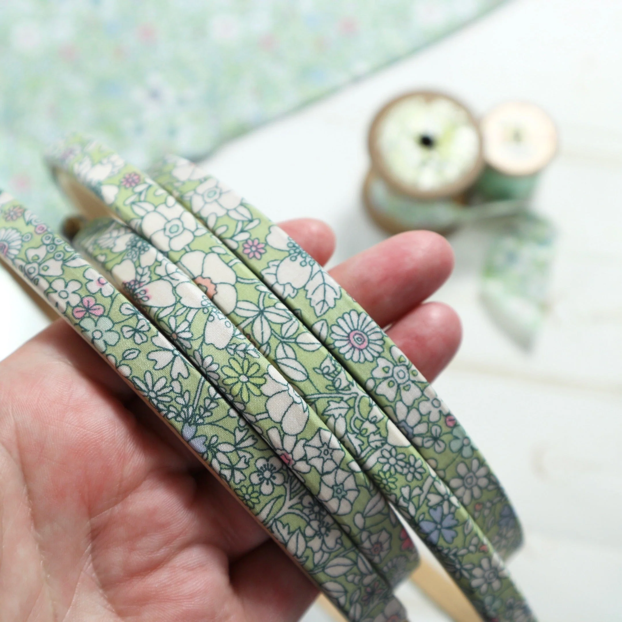 Embroidery Hoop Collection - Set of Three 'Garden Green' Collection - Image 8
