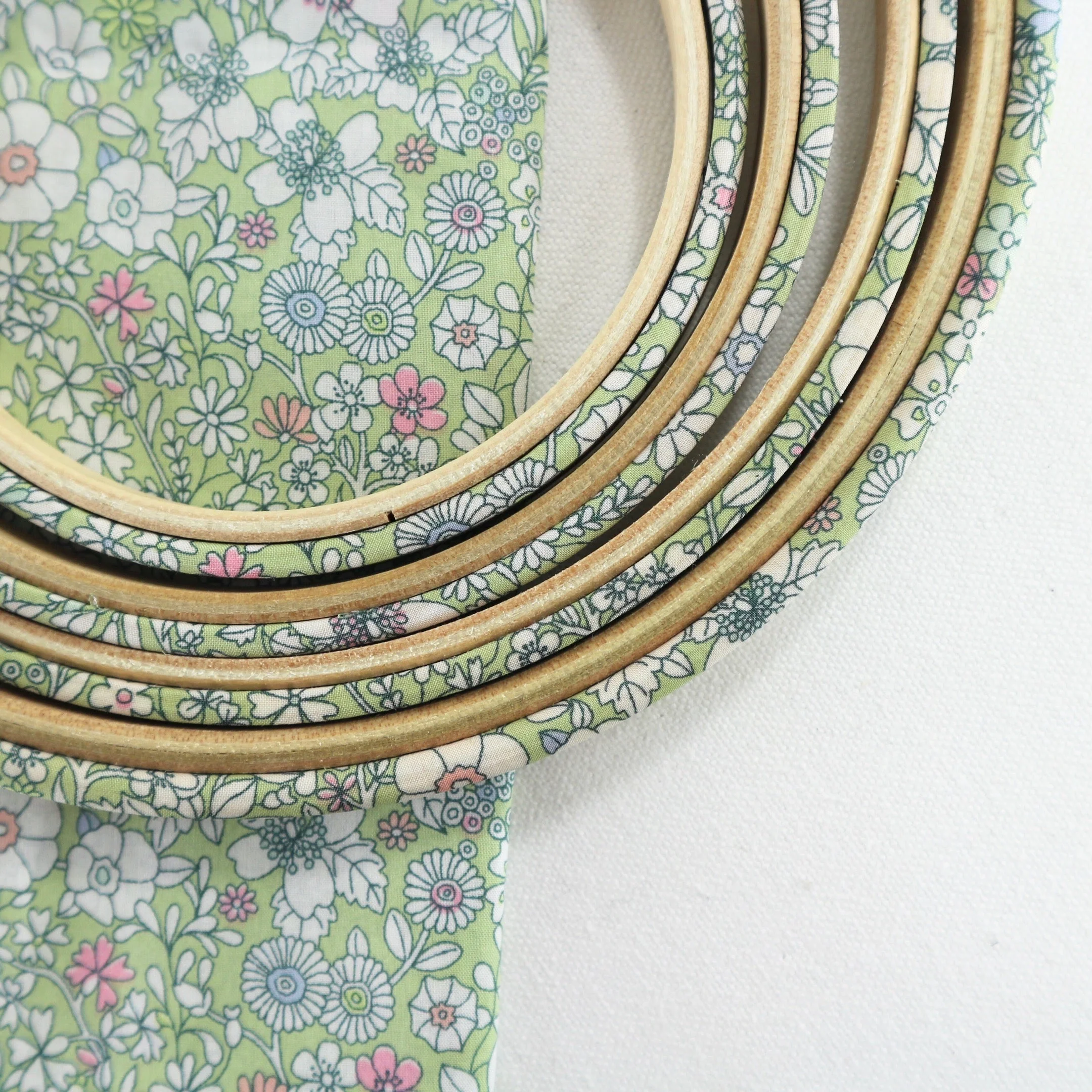 Embroidery Hoop Collection - Set of Three 'Garden Green' Collection - Image 9