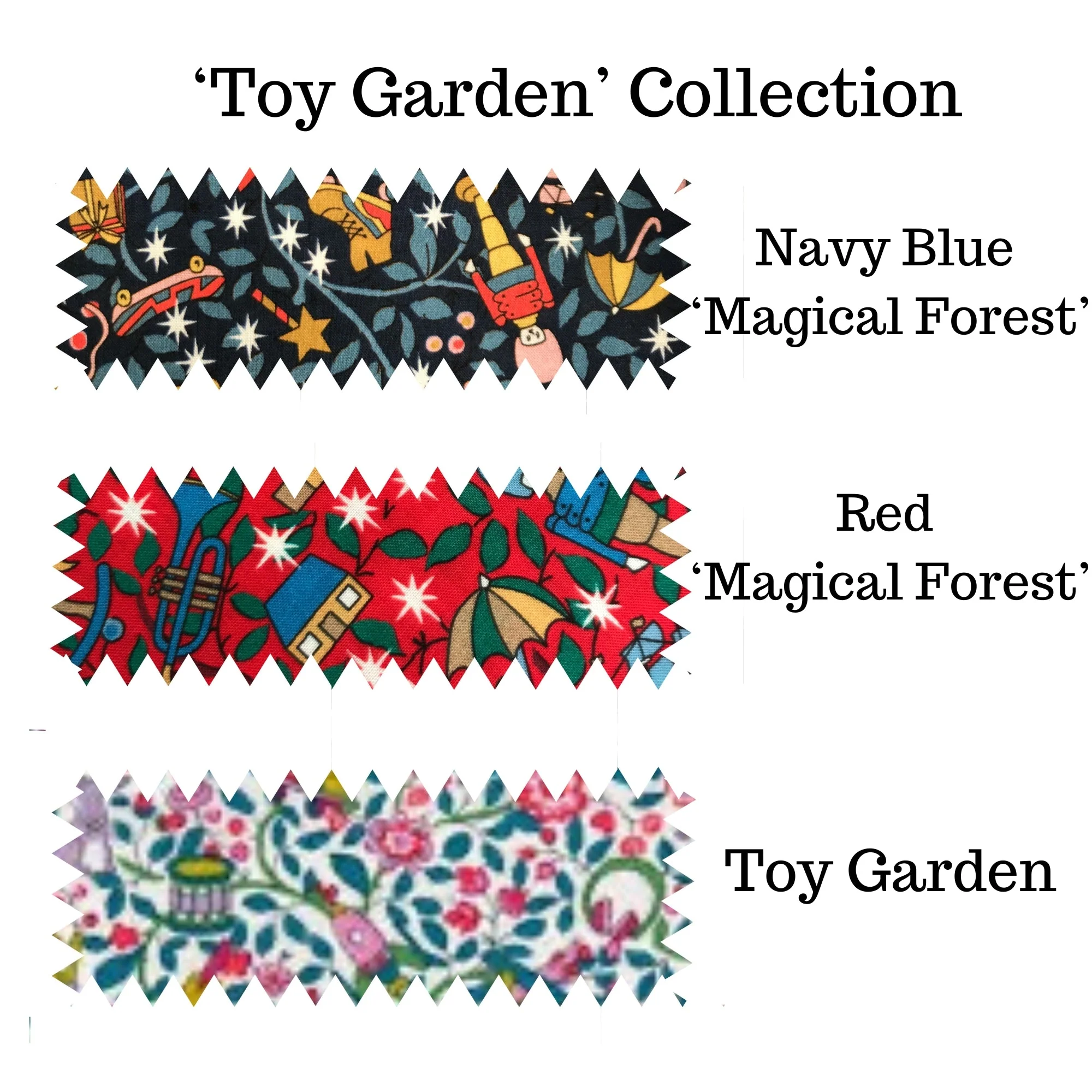 Embroidery Hoop Collection - Set of Three 'Toy Garden' Collection - Image 3