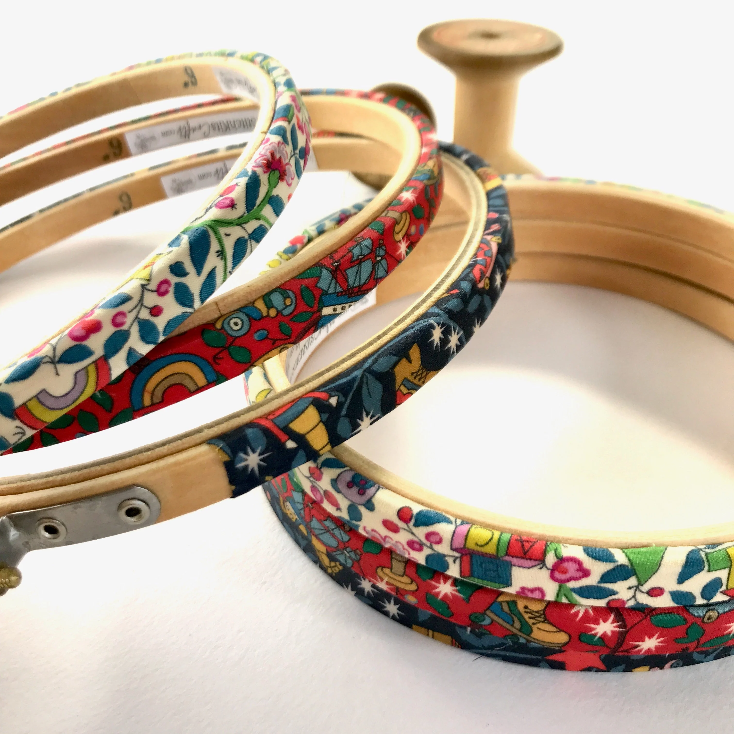 Embroidery Hoop Collection - Set of Three 'Toy Garden' Collection - Image 5
