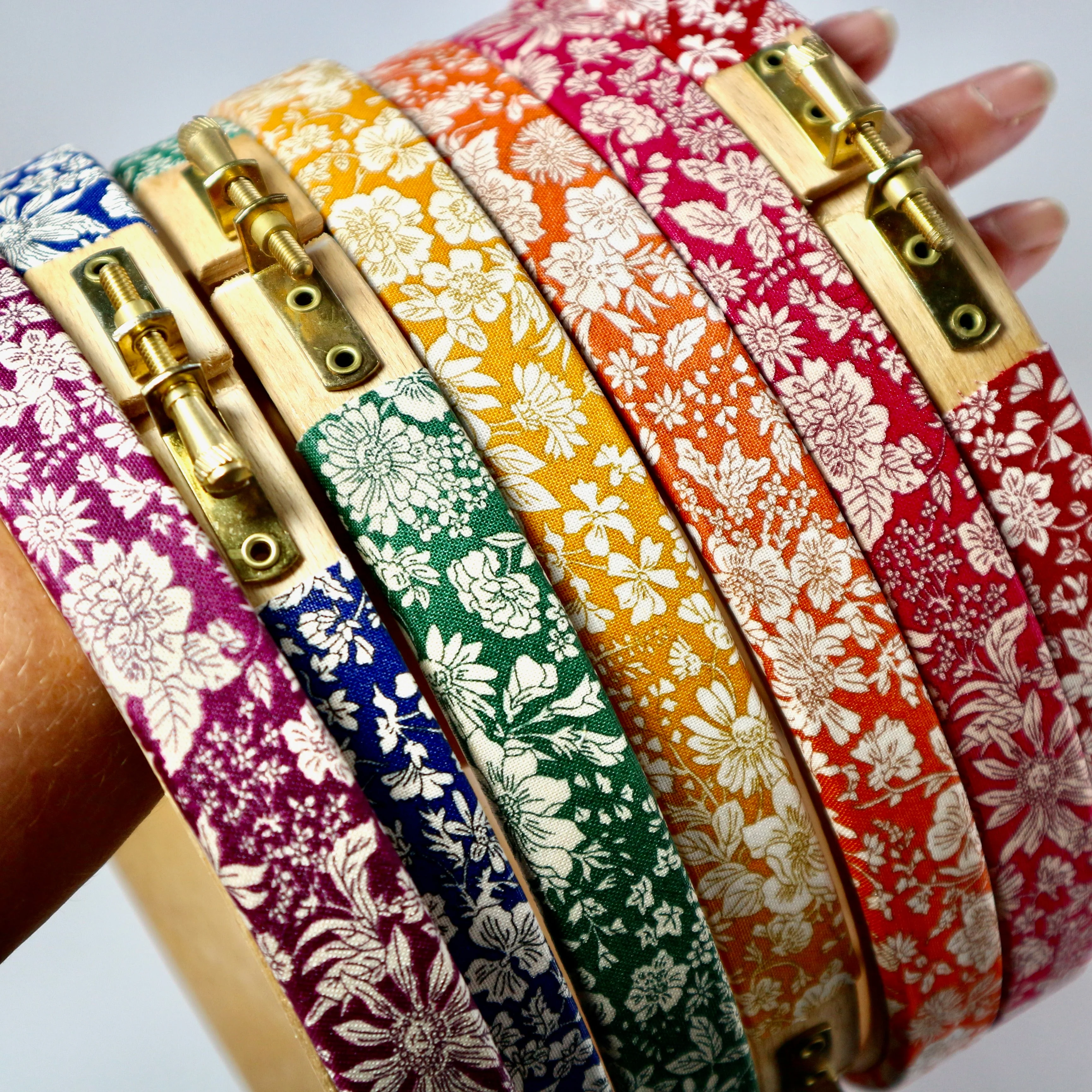 Emily Belle Rainbow Collection, Featuring Seven Lasenby Quilting Fabric. - Image 3