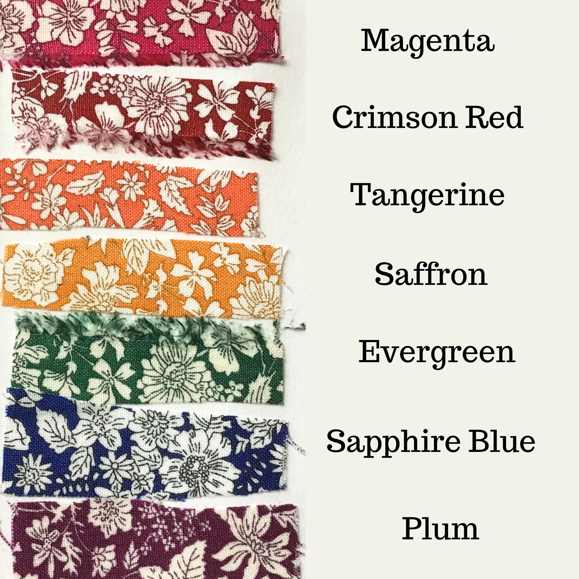 Emily Belle Rainbow Collection, Featuring Seven Lasenby Quilting Fabric. - Image 7