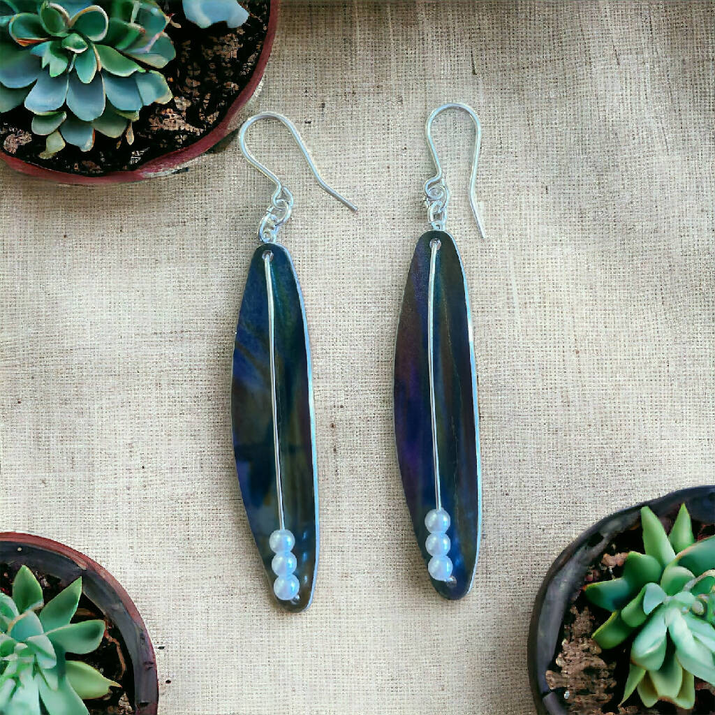 Endurio Inspired Pod Style Earrings - Image 2