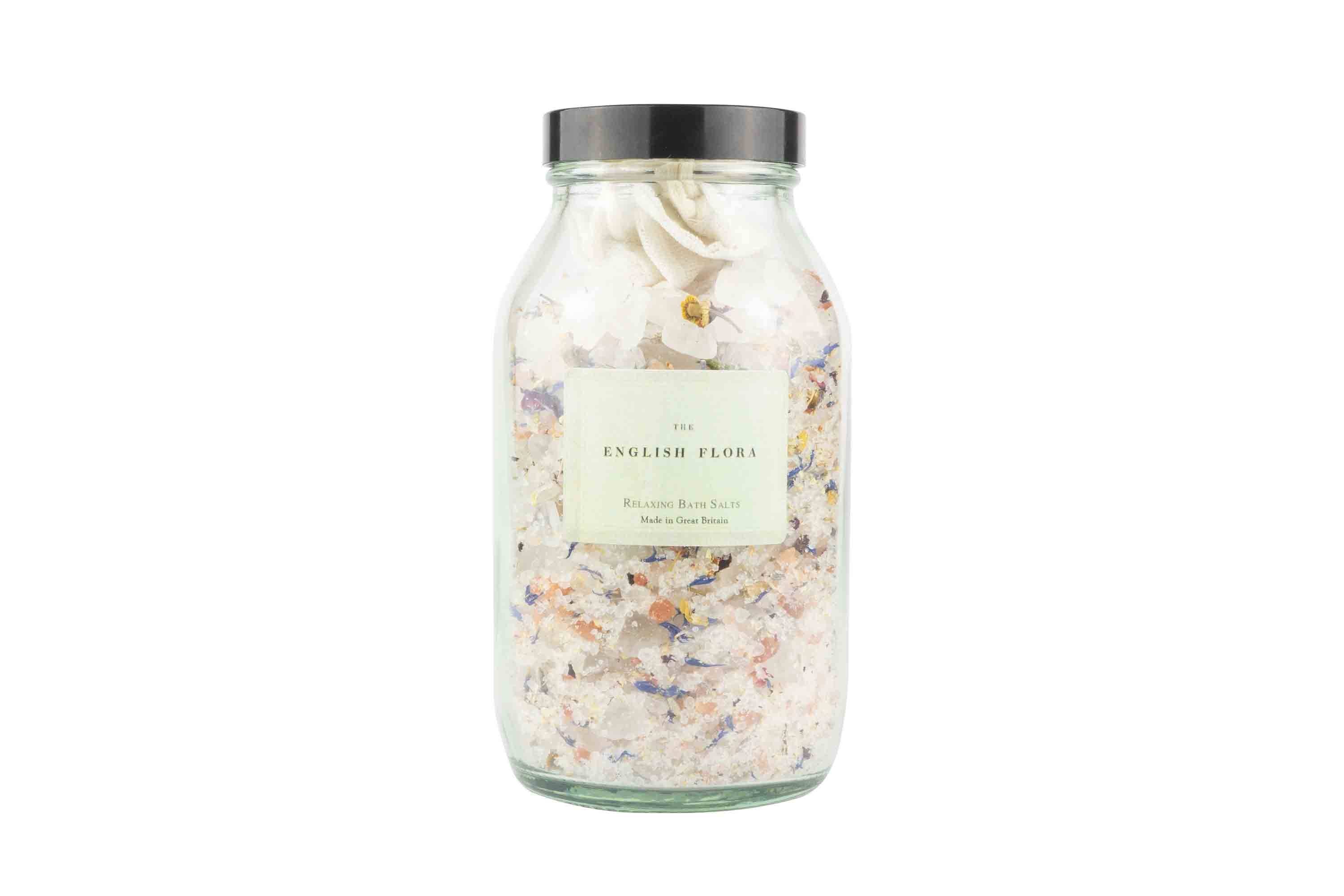 English Flora Relaxing Bath Salts - Image 4