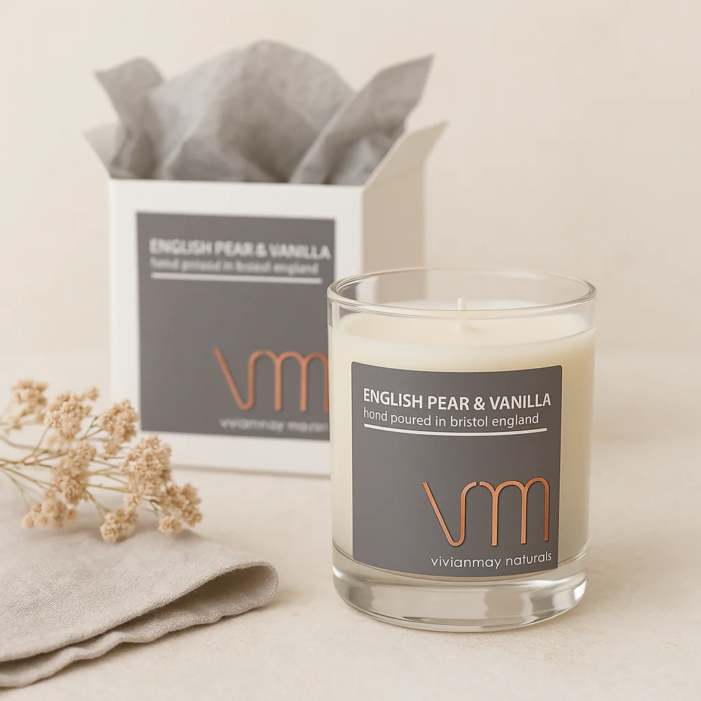 English Pear and Vanilla Soy Candle