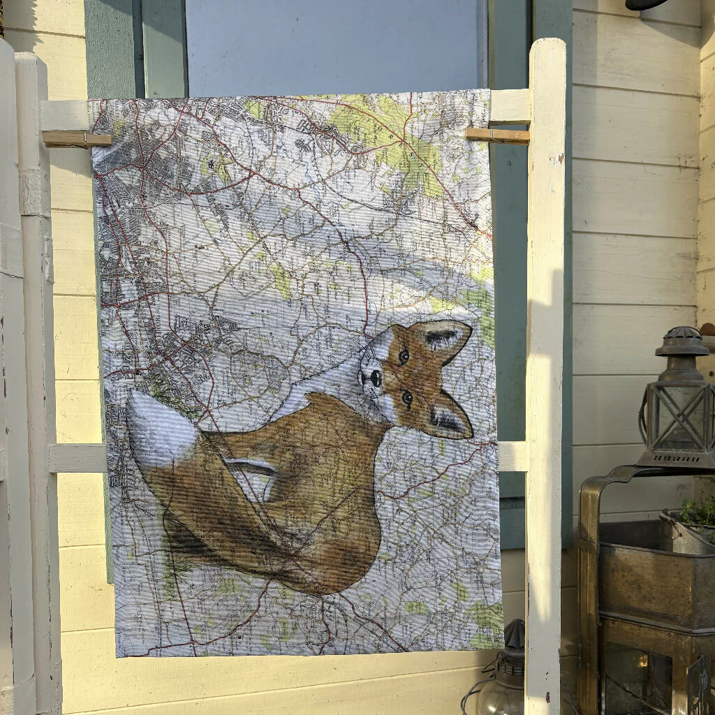 Epping Fox Cotton Tea Towel