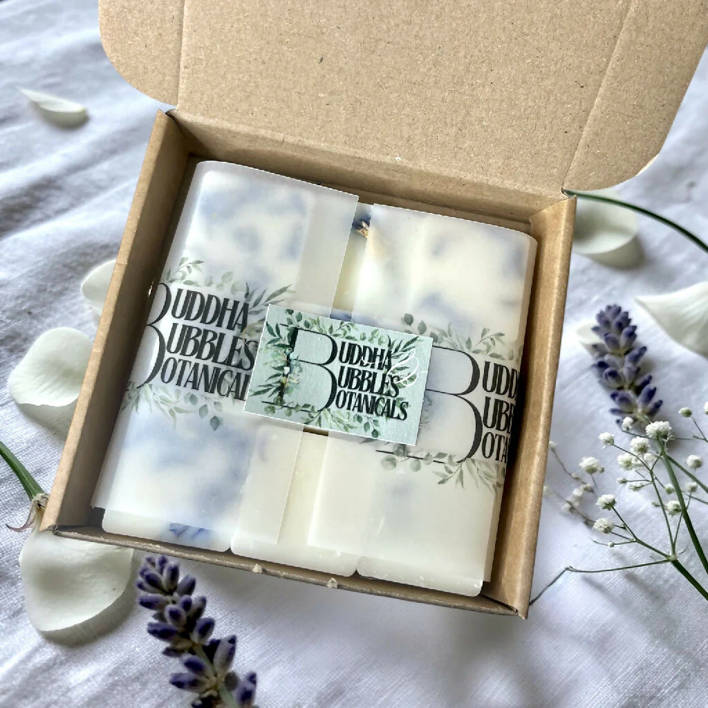 Essential Oil Wax Melts Temple of Devotion Geranium | Pine |Ylang Ylang with Rose Petals - Image 2