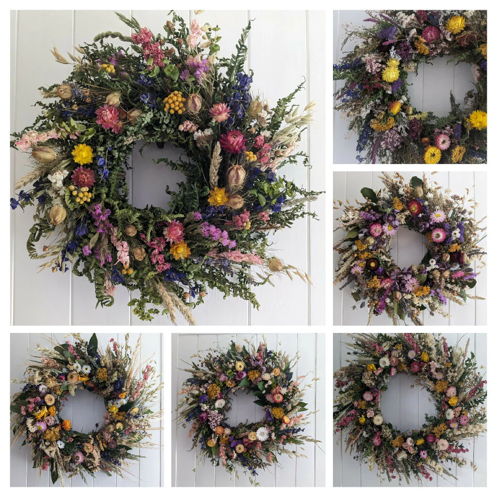 Everlasting Wreath made from Dried Flowers - Custom Made - Image 7