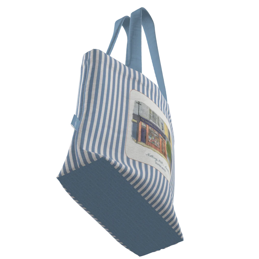 Everyday Tote Bag, Notting Hill Bookstore Cotton Canvas Shopper - Image 5