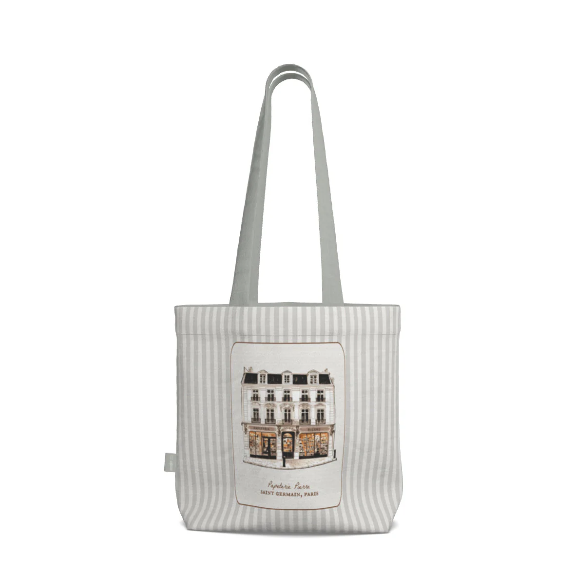 Everyday Tote Bag, Papeterie Pierre Saint Germain Paris Print - Image 2