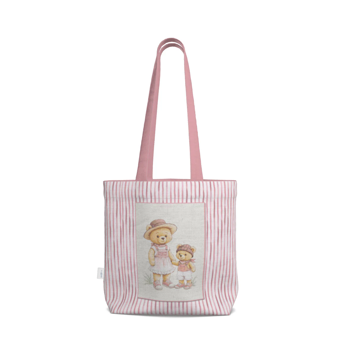 Everyday Tote Bag, The Mama Bear Canvas Shopper - Image 3