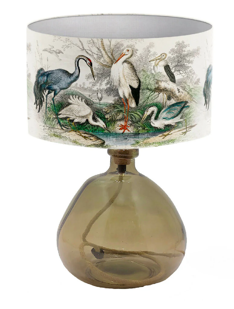 Exotic Bird Print Lampshade - Image 4