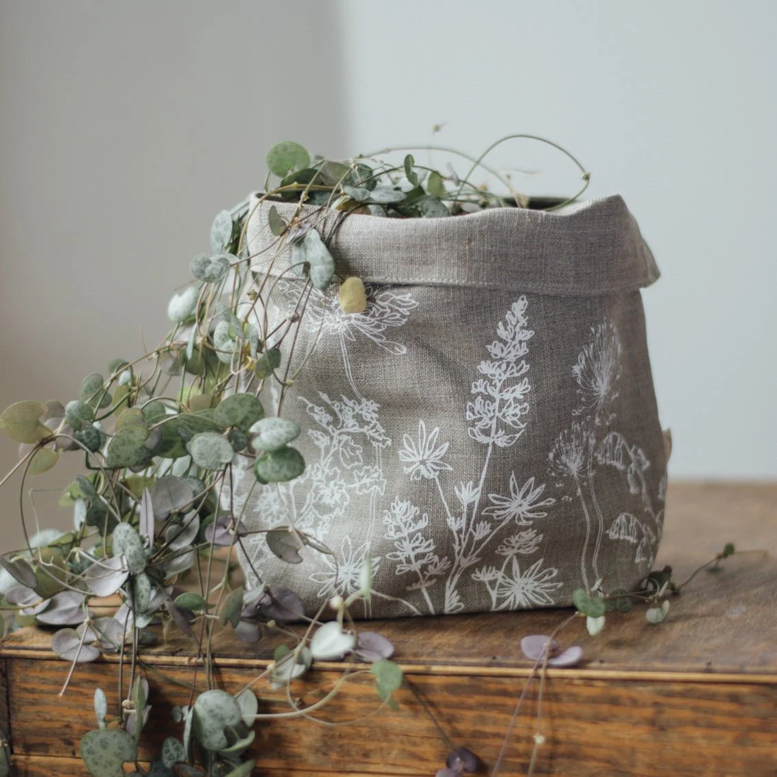 Fabric Storage Pot - Image 5