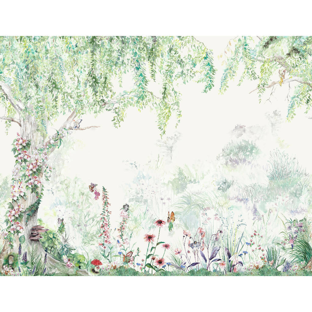 Fairy Forest Children's Mural Wallpaper - Image 3