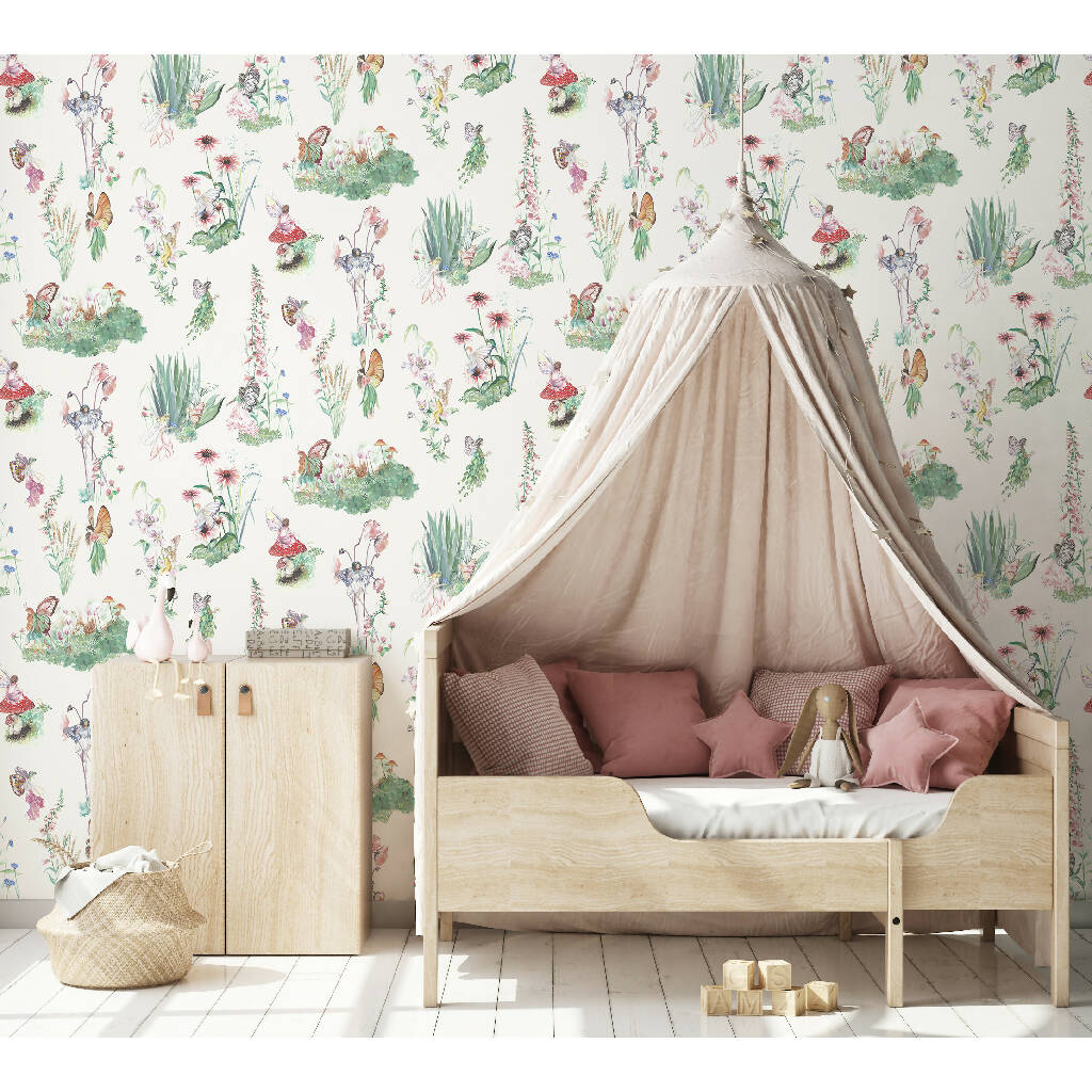 Fairy Garden Children's Wallpaper - Image 2