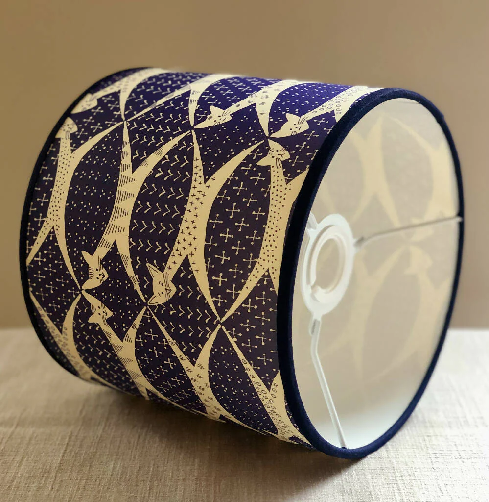 'Fancy Felines' Drum Lampshade - Image 2