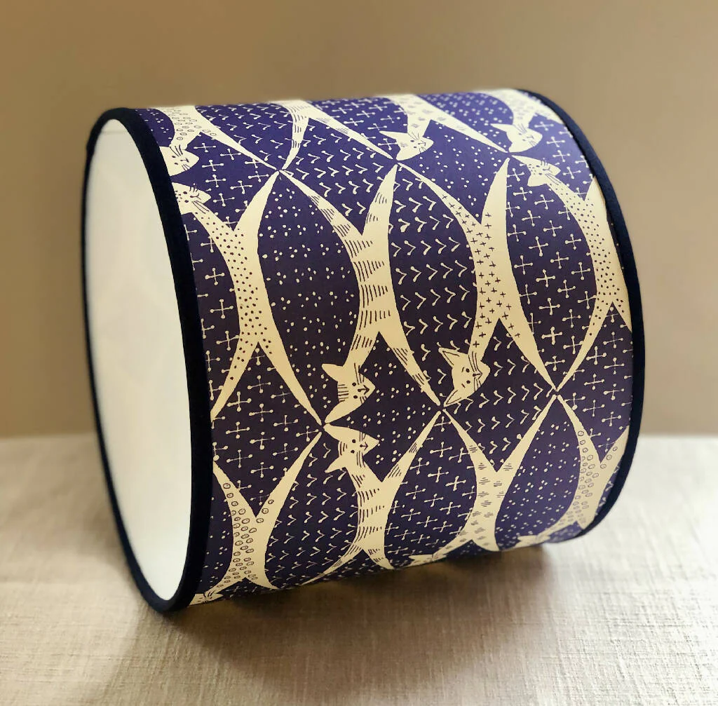 'Fancy Felines' Drum Lampshade - Image 3