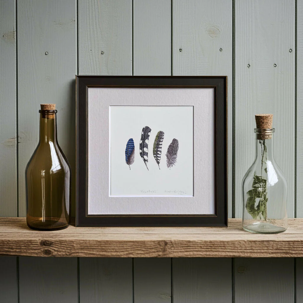 Feather - Signed and mounted Giclée Art Print - Image 2