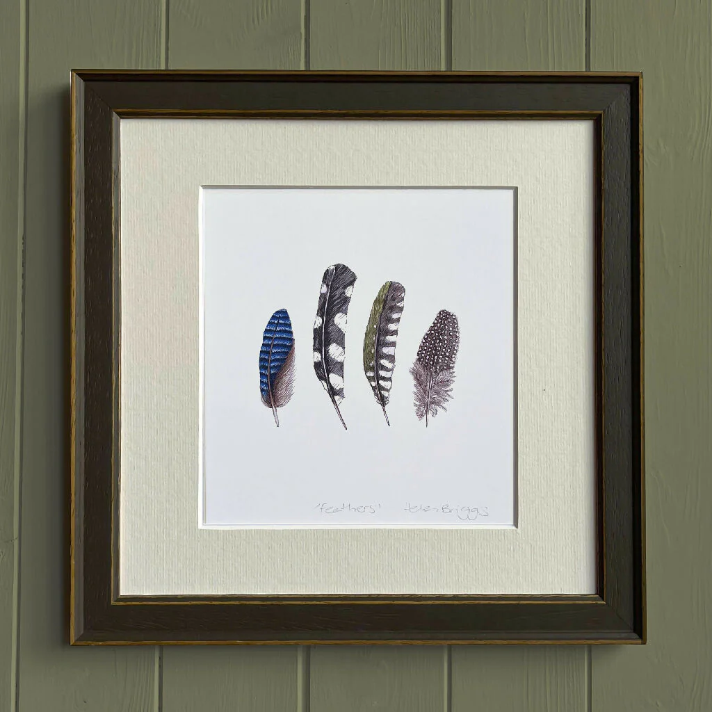 Feather - Signed and mounted Giclée Art Print - Image 3