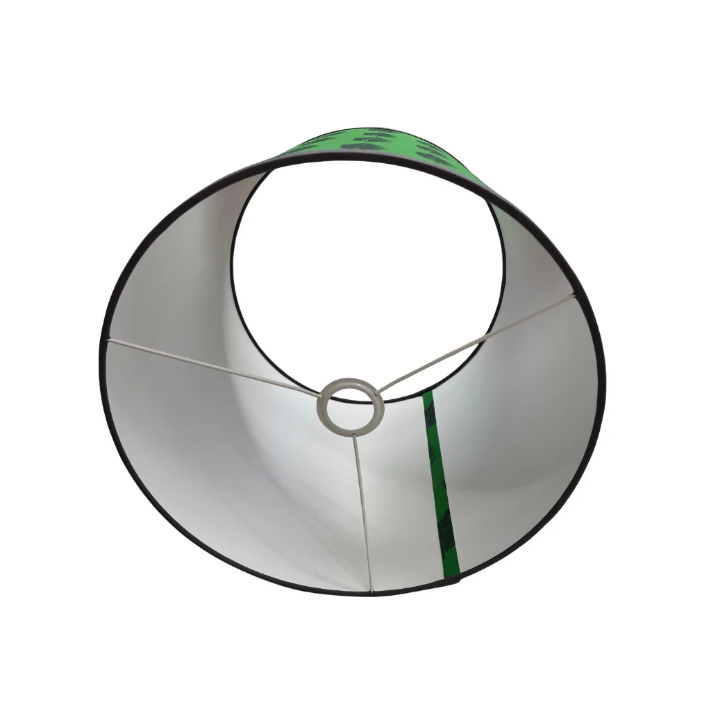 Feathers | Green on Green Lampshade - Image 2