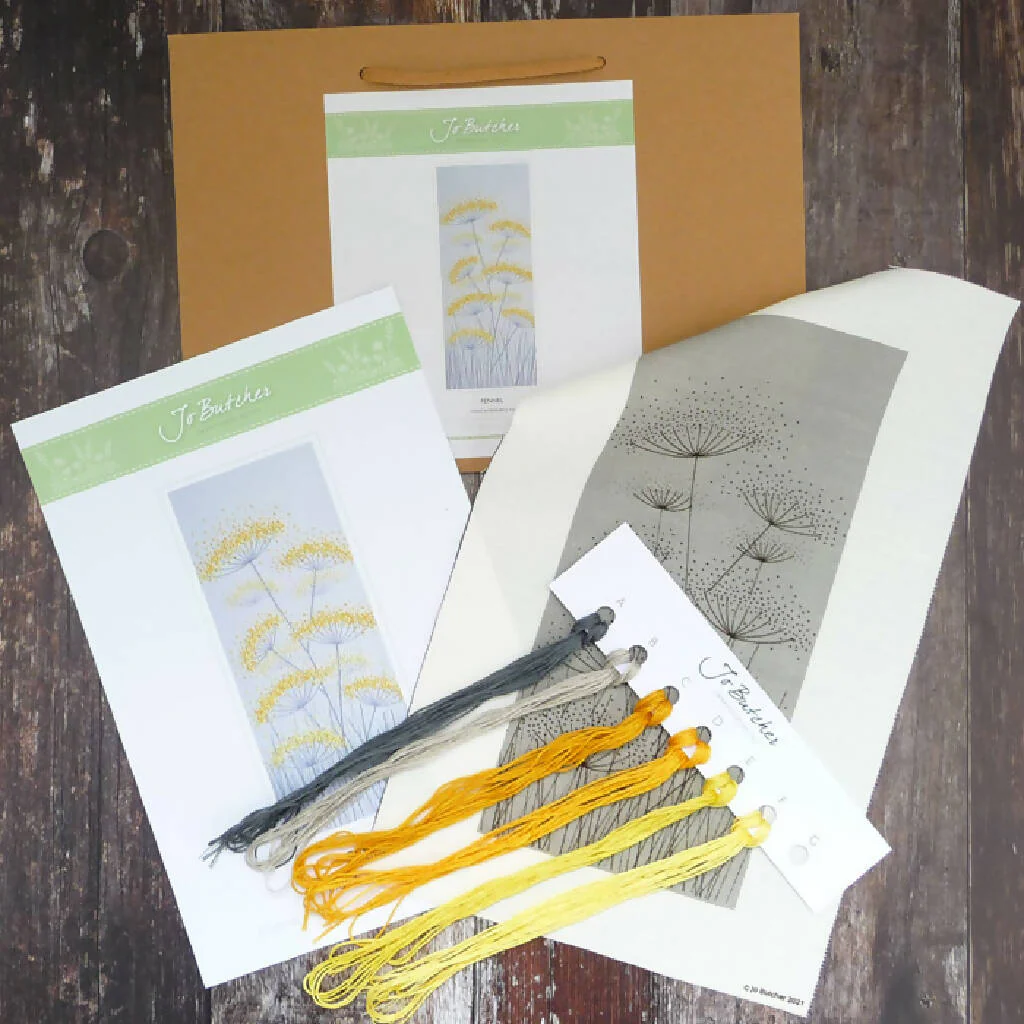 Fennel Hand Embroidery Kit - Image 3
