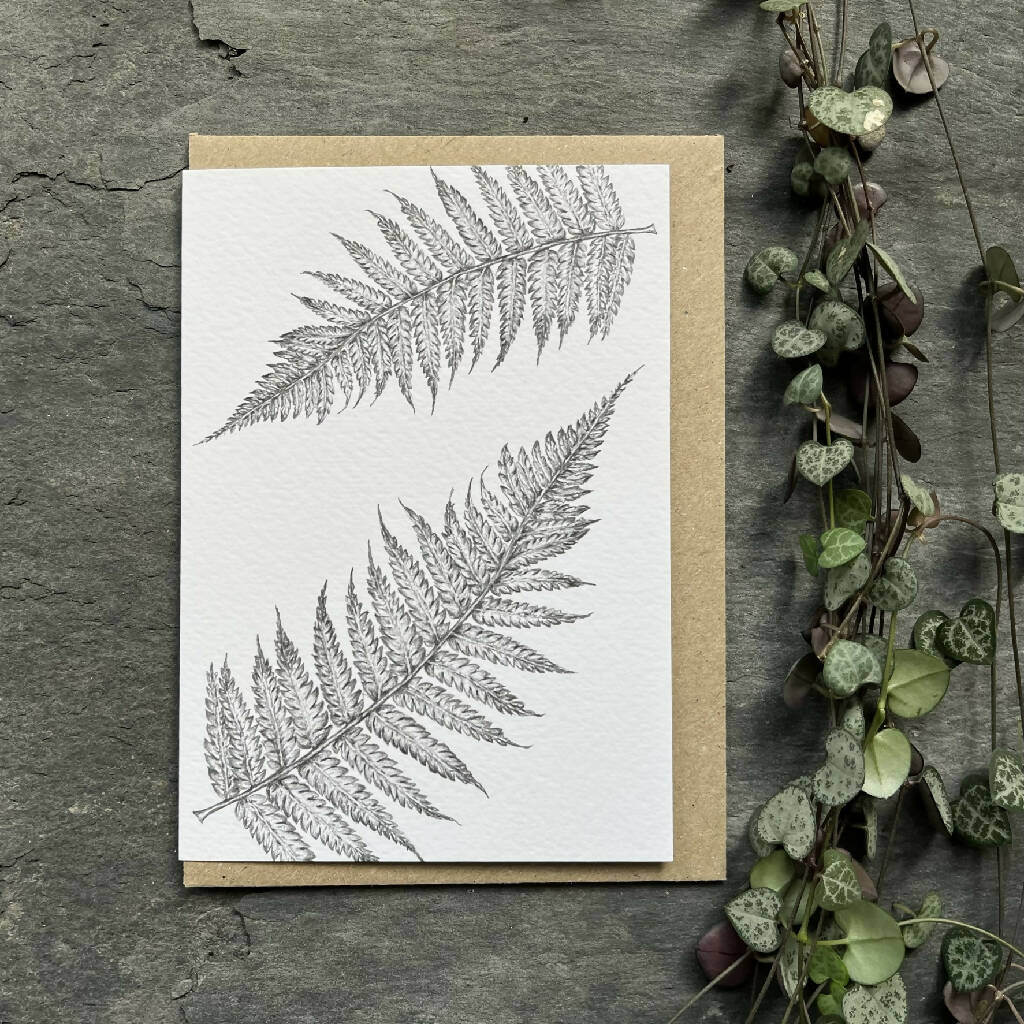 Fern Blank Greetings Card - Image 2