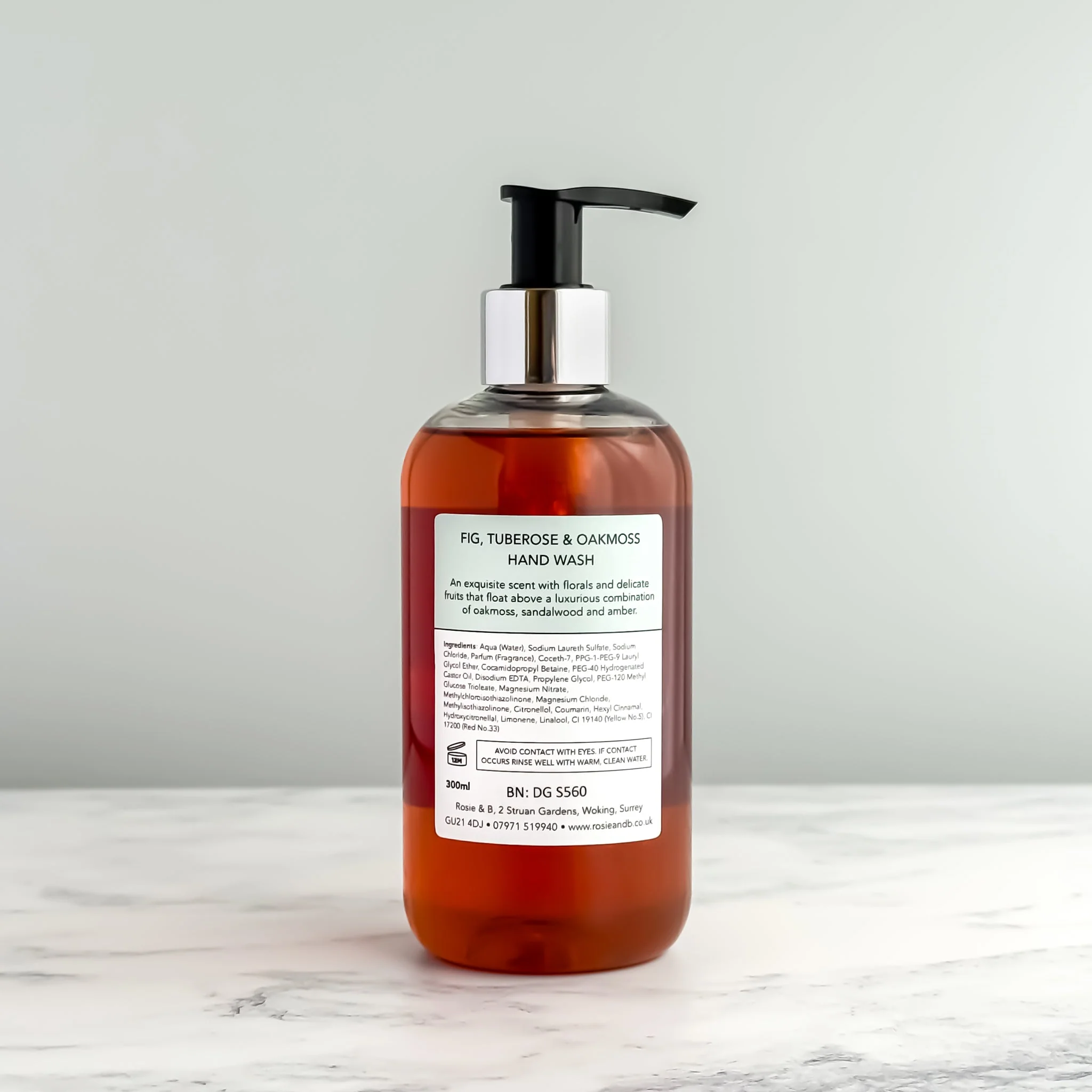 Fig, Tuberose & Oakmoss Hand Wash - Image 3