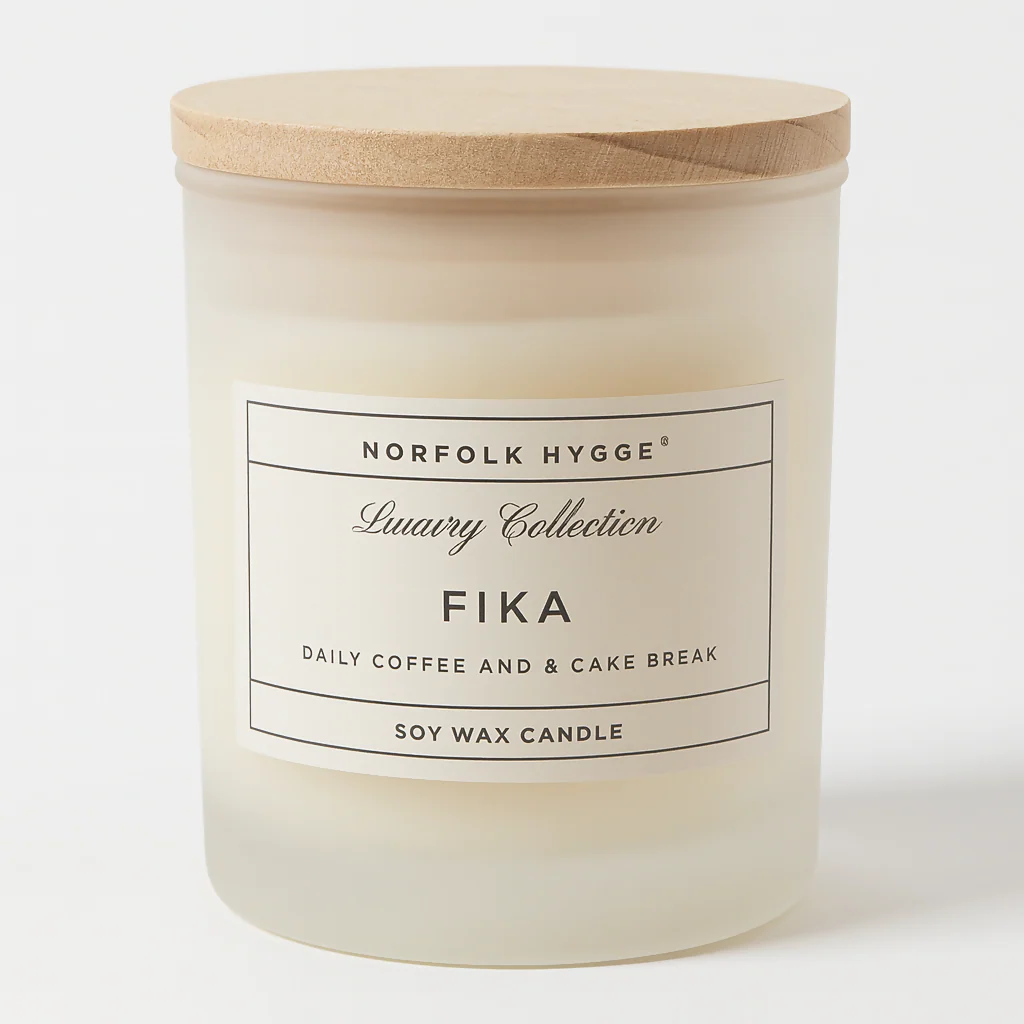 Fika Soy Wax Candle - Image 4