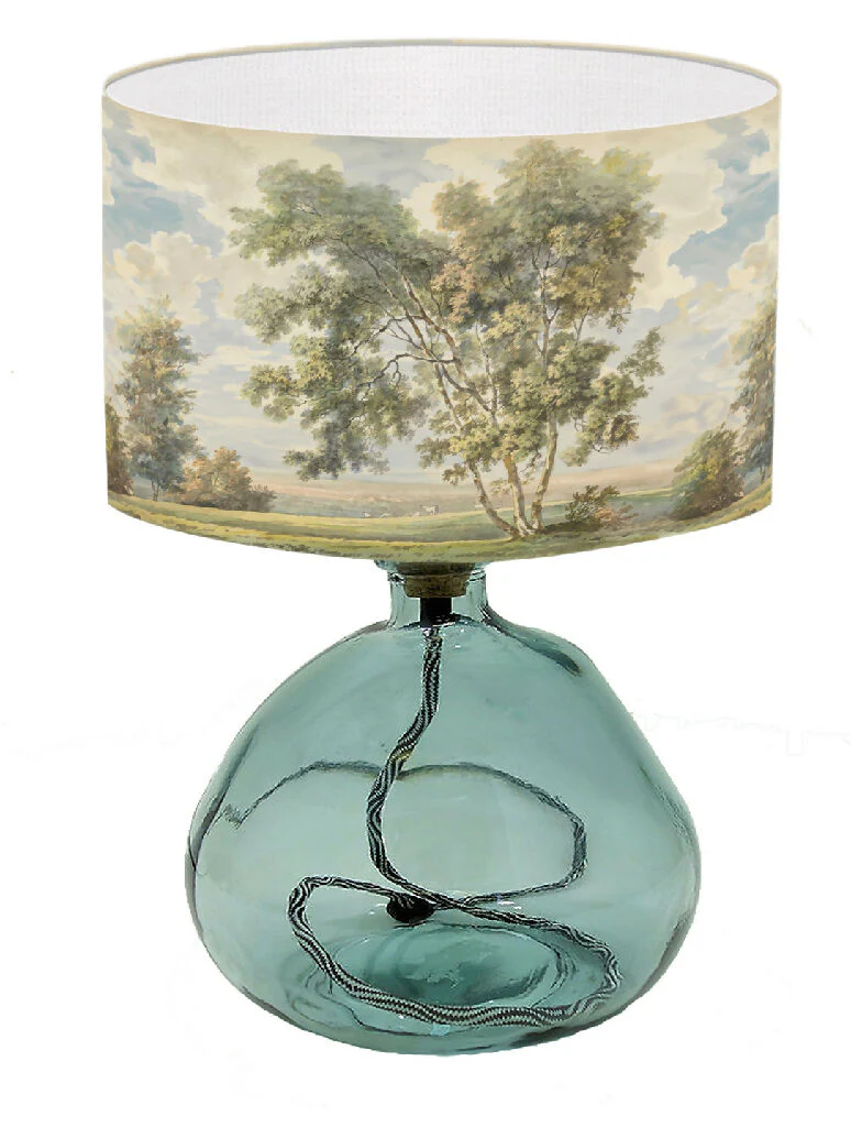 Fine Art Watercolour Landscape Lampshade - Image 4