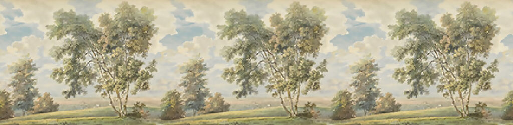 Fine Art Watercolour Landscape Lampshade - Image 6