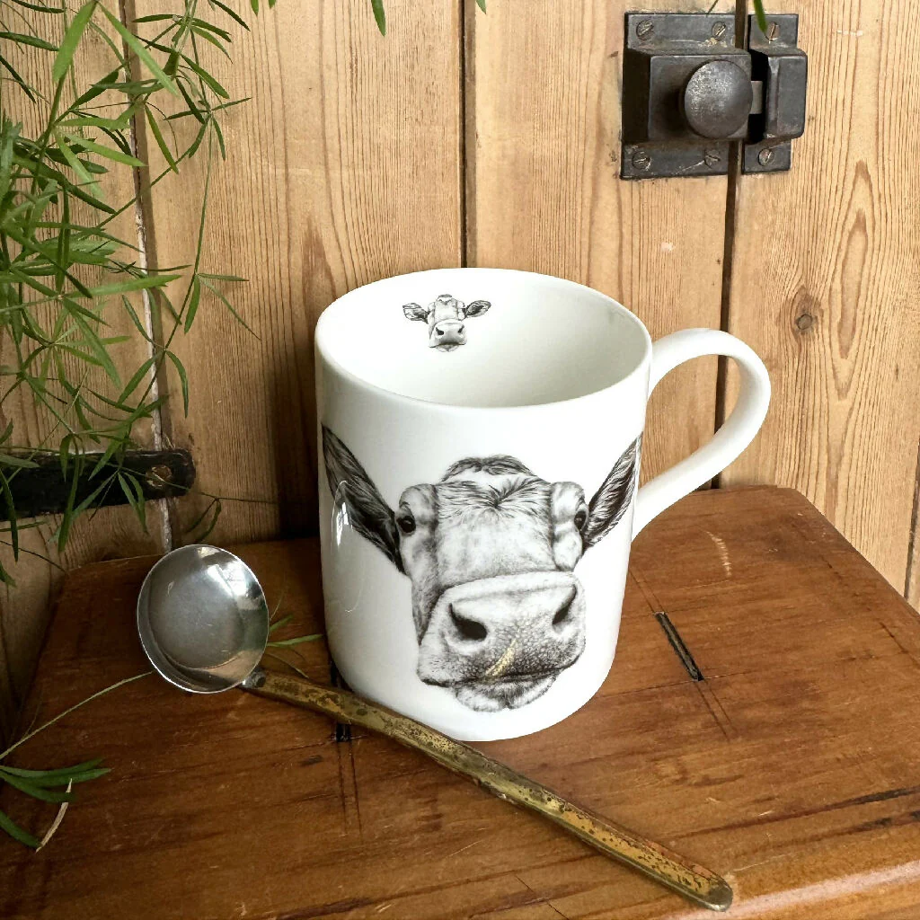 Fine Bone China Guernsey Cow Mug - Image 3
