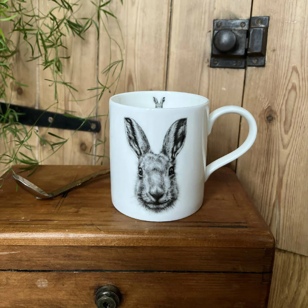 Fine Bone China Hare Mug - Image 4