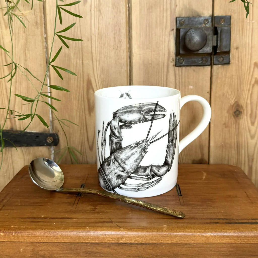 Fine Bone China Lobster Mug