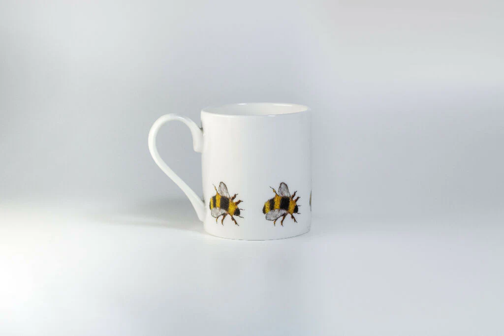 Fine China Bee Mug - Image 2