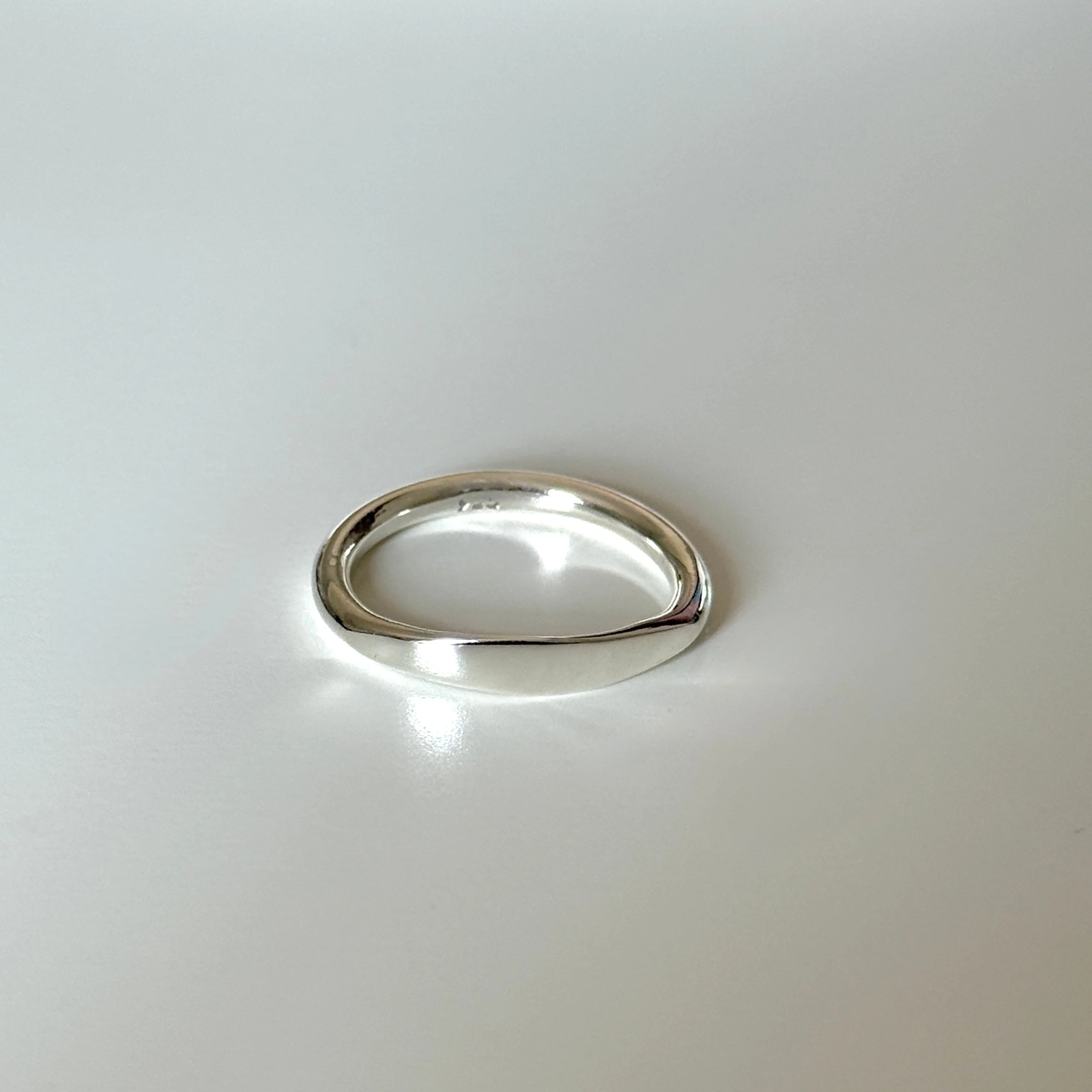 Fine Sterling Silver Signet Ring - Image 6