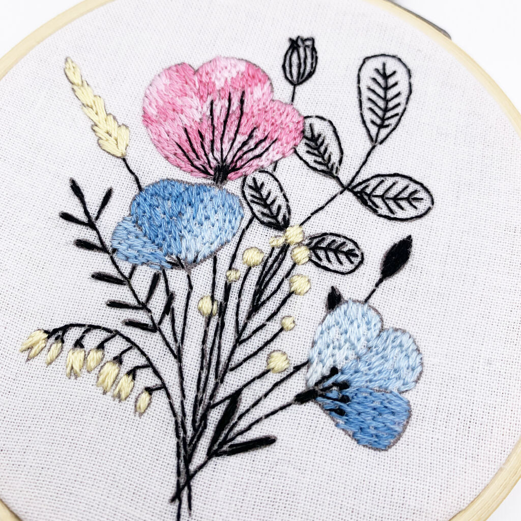 Floral Embroidery Kit - Image 5