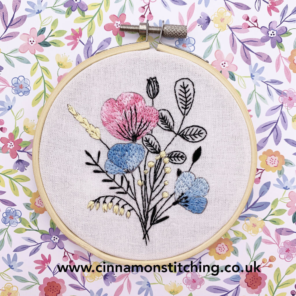 Floral Embroidery Kit - Image 7