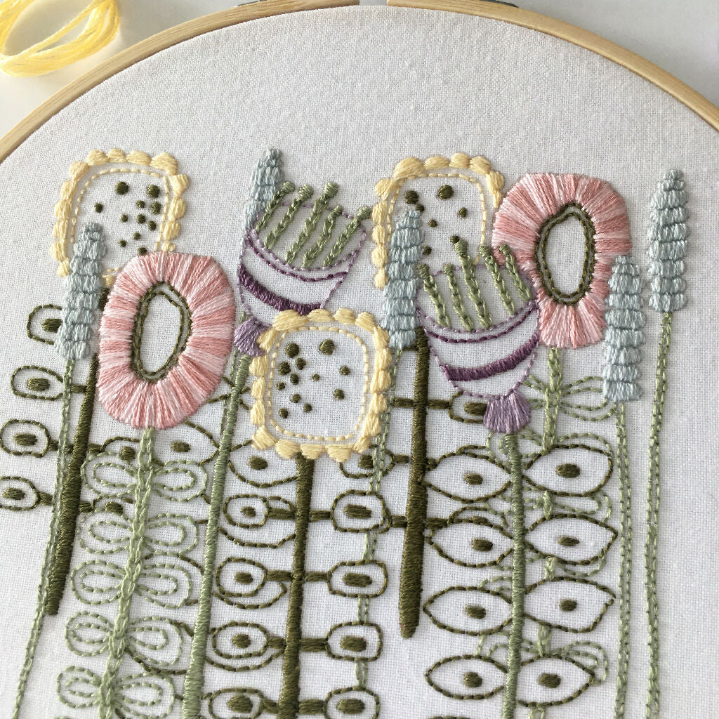 Floral Embroidery Kit - Image 2