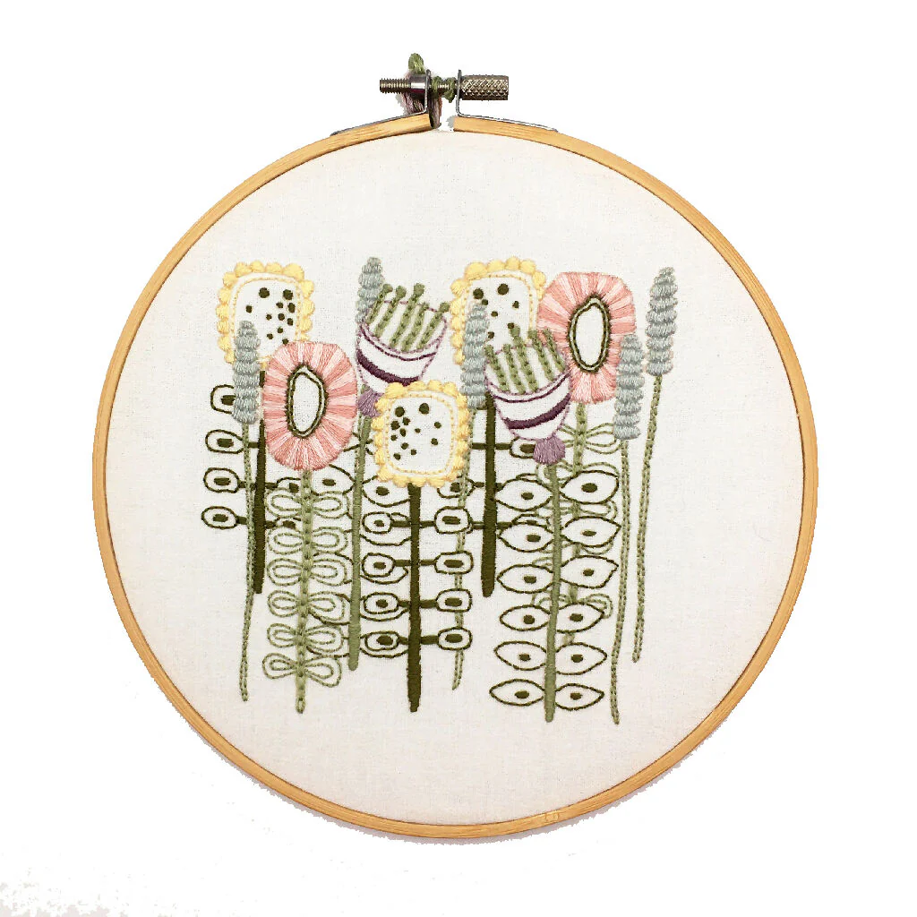 Floral Embroidery Kit - Image 3